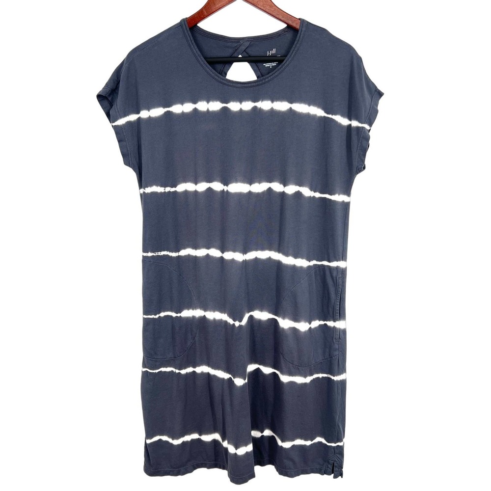 J. Jill Size Small Fit Tie-Dyed Dress Modal Dress Blouse Shirt Top Summer Beach - Picture 1 of 8